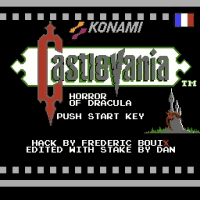 Castlevania - Horror of Dracula Title Screen
